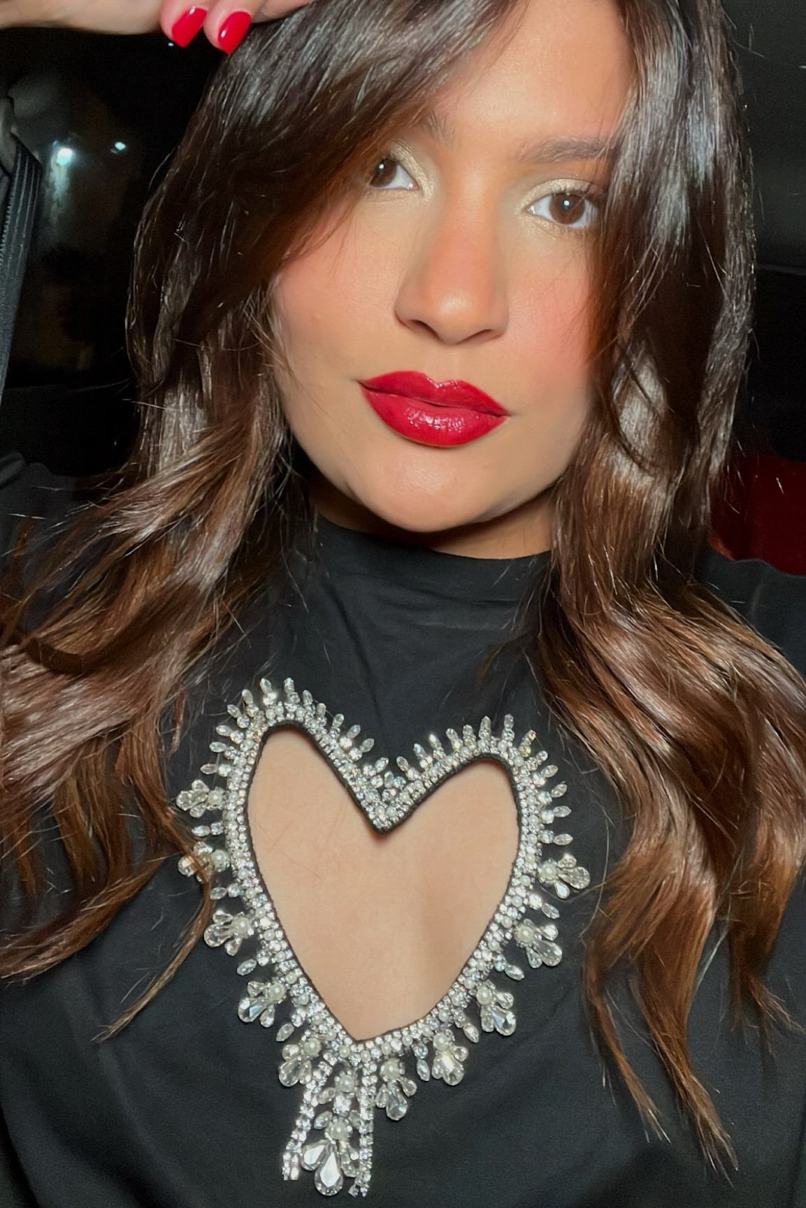 NIGHT OUT MAKEUP & OUTFIT ✨

#LTKFashion #favoriteredlipstick #LTKMakeup #LTKDupe 

#LTKsalealert #LTKbeauty #LTKunder100