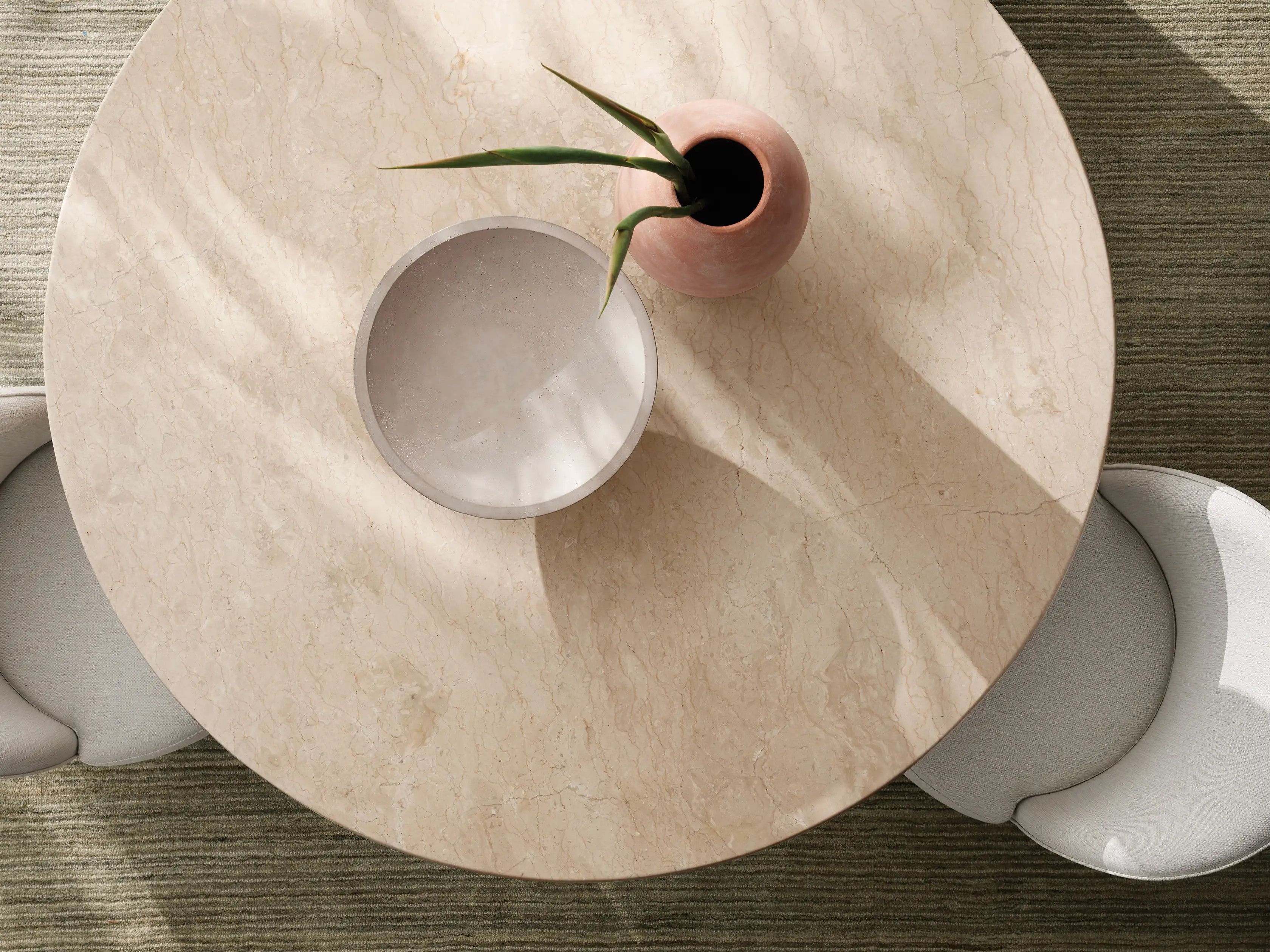 Cruz Outdoor Round Dining Table | Arhaus