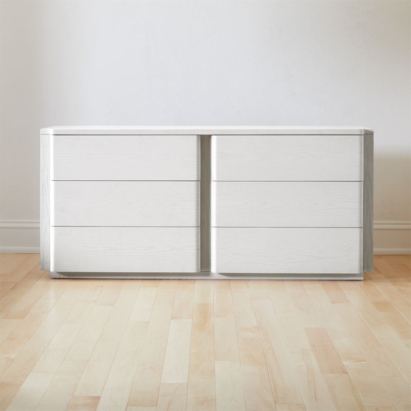 Fore Bleached Ash Short Dresser + Reviews | CB2 | CB2