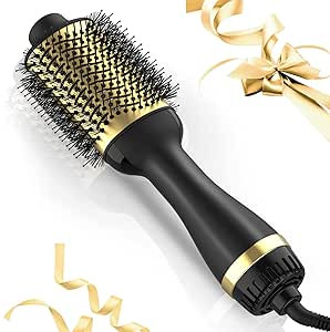 Hair Dryer Brush, Blow Dryer Brush, 4 in 1 Hot Air Brush, One Step Hair Dryer & Styler Volumizer ... | Amazon (US)