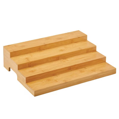 mDesign Bamboo Spice and Food Kitchen Shelf Storage Organizer | Target