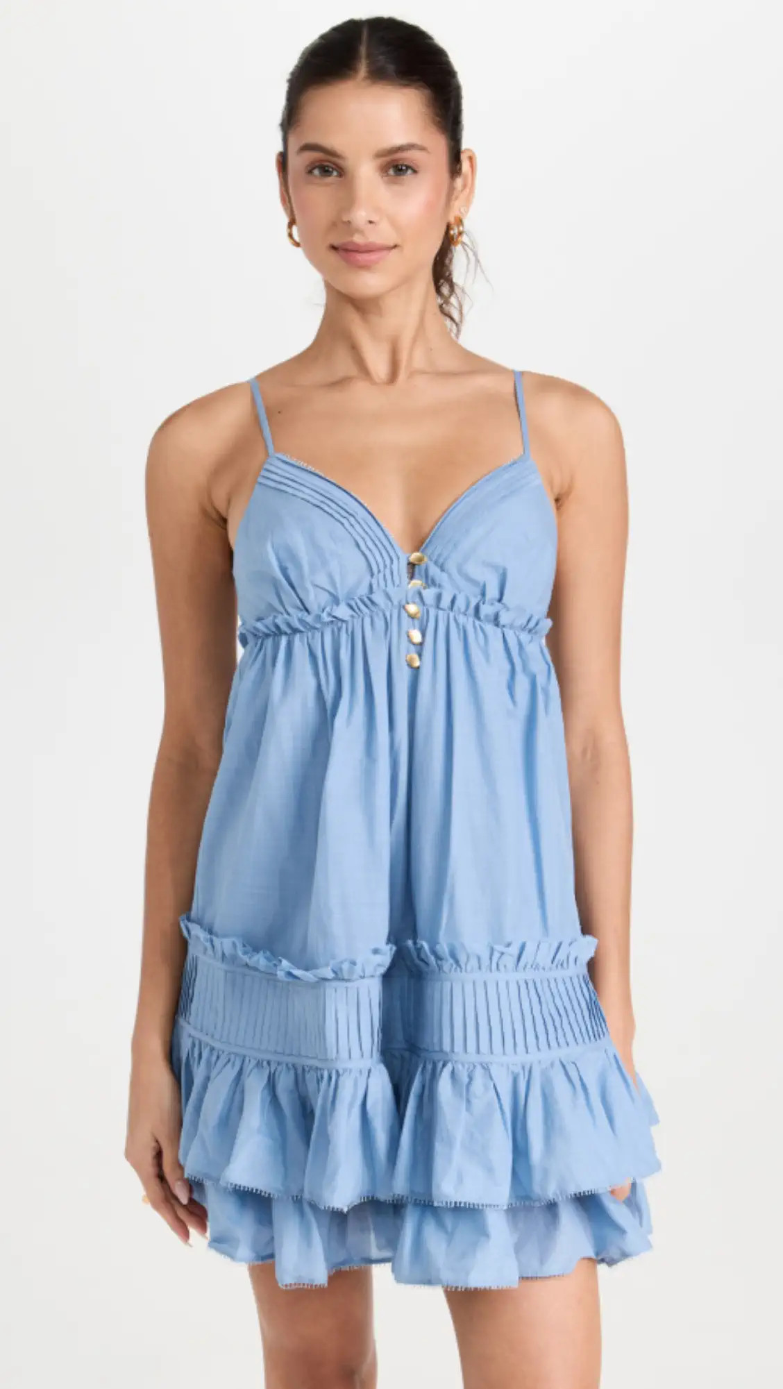 Talia Flounce Mini Dress | Shopbop
