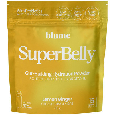 Blume SuperBelly Hydration Powder Lemon Ginger | Well.ca