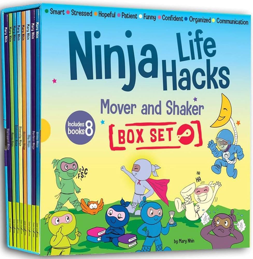 Ninja Life Hacks Mover and Shaker 8 Book Box Set (Books 25-32: Patient, Organized, Smart, Confide... | Amazon (US)