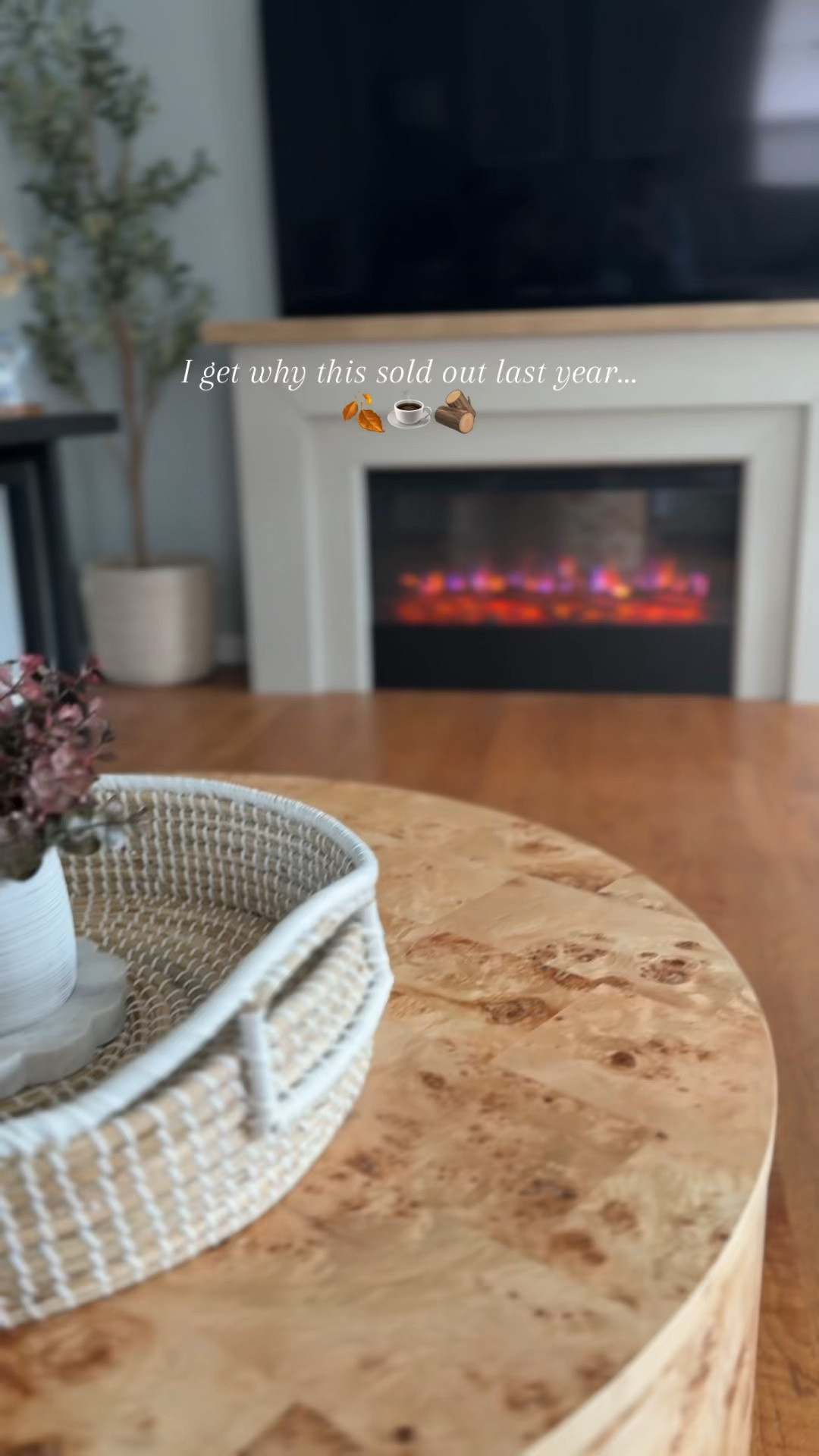 My fireplace is back in stock !! One of my favorite purchases
#electricfireplace #fireplace #realflame #homefinds #falldecor 

#LTKHome #LTKSeasonal