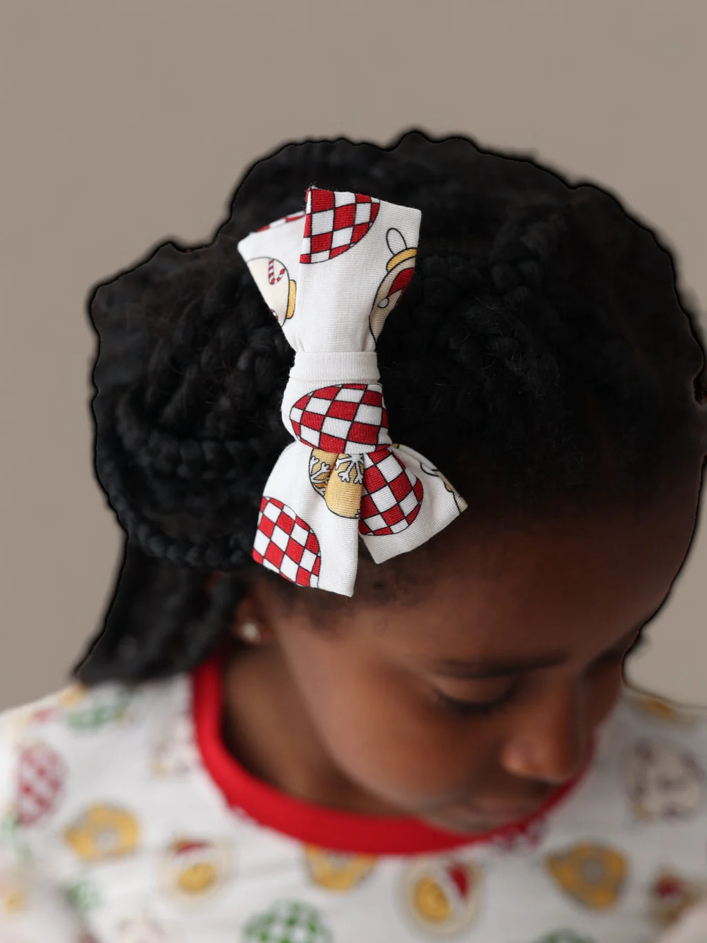 DECK THE HALLS DREAM BOW HAIR CLIPS | DREAM BIG LITTLE CO