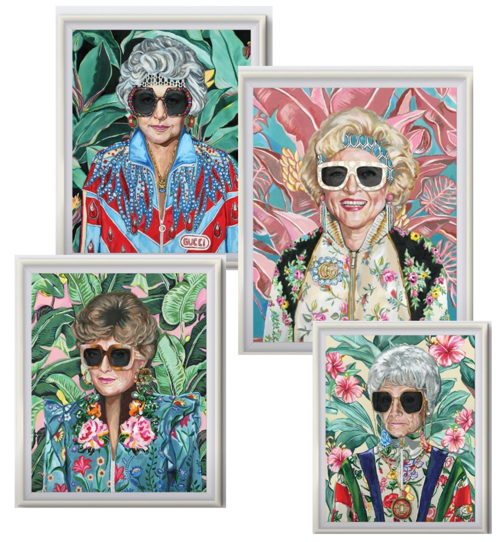 Thank You For Being A Friend 💖🌴… cheesecake on the lanai anyone? Prints of works by a new-to-me artist. (Also available without the 🕶️, see links!) Gangster Girls or Golden Girls? ✨✨✨



#LTKHome #LTKFindsUnder100