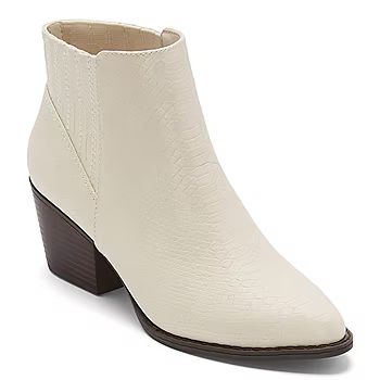 a.n.a Womens Delco Block Heel Booties | JCPenney