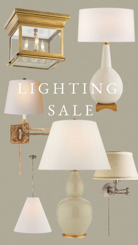 Designer Lighting Sale! Lamps, sconces and chandeliers are all on sale during Visual Comfort’s open box sale. It’s a great time to buy and save on these lights that are used throughout top designers homes. Quantities are limited and go fast. 

#LTKhome #LTKSpringSale