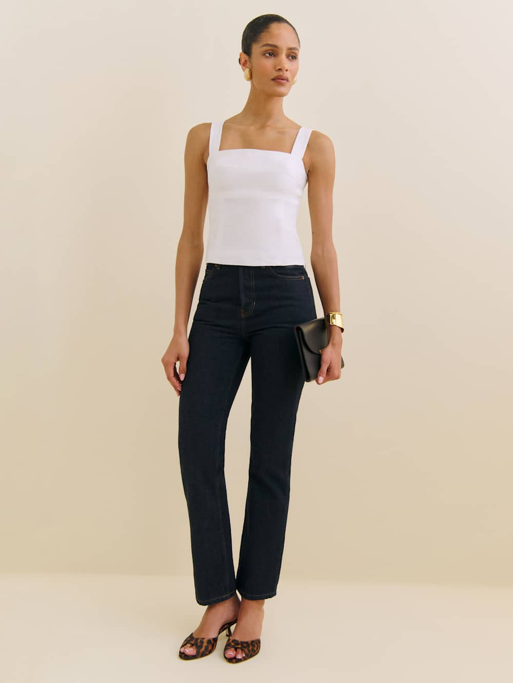 Darci Linen Top | Reformation (Global)