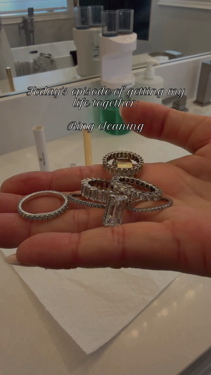 Ring cleaning
Jewelry 
Sparkle stick
Gift idea

#LTKdayinmylife #LTKmorningroutine