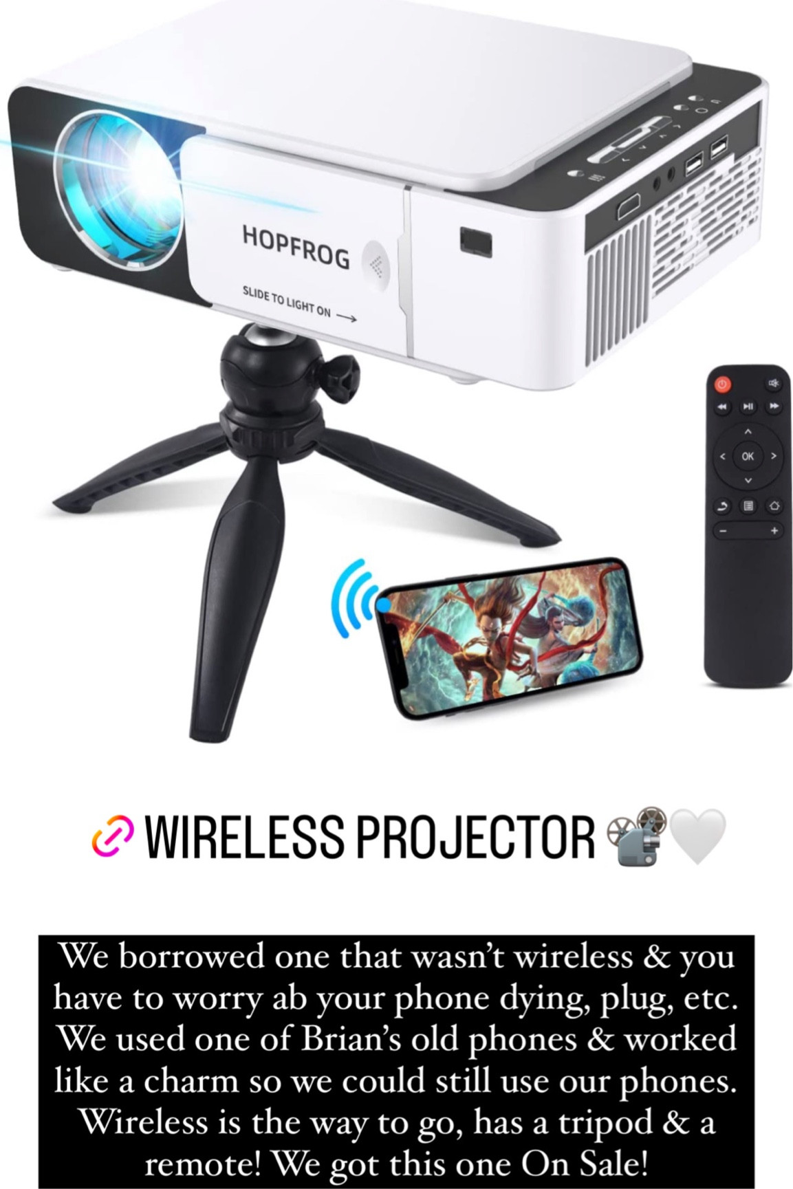 Movie Night with Projector at Home 🎥🍿🖤

#LTKSeasonal #LTKsalealert #LTKhome