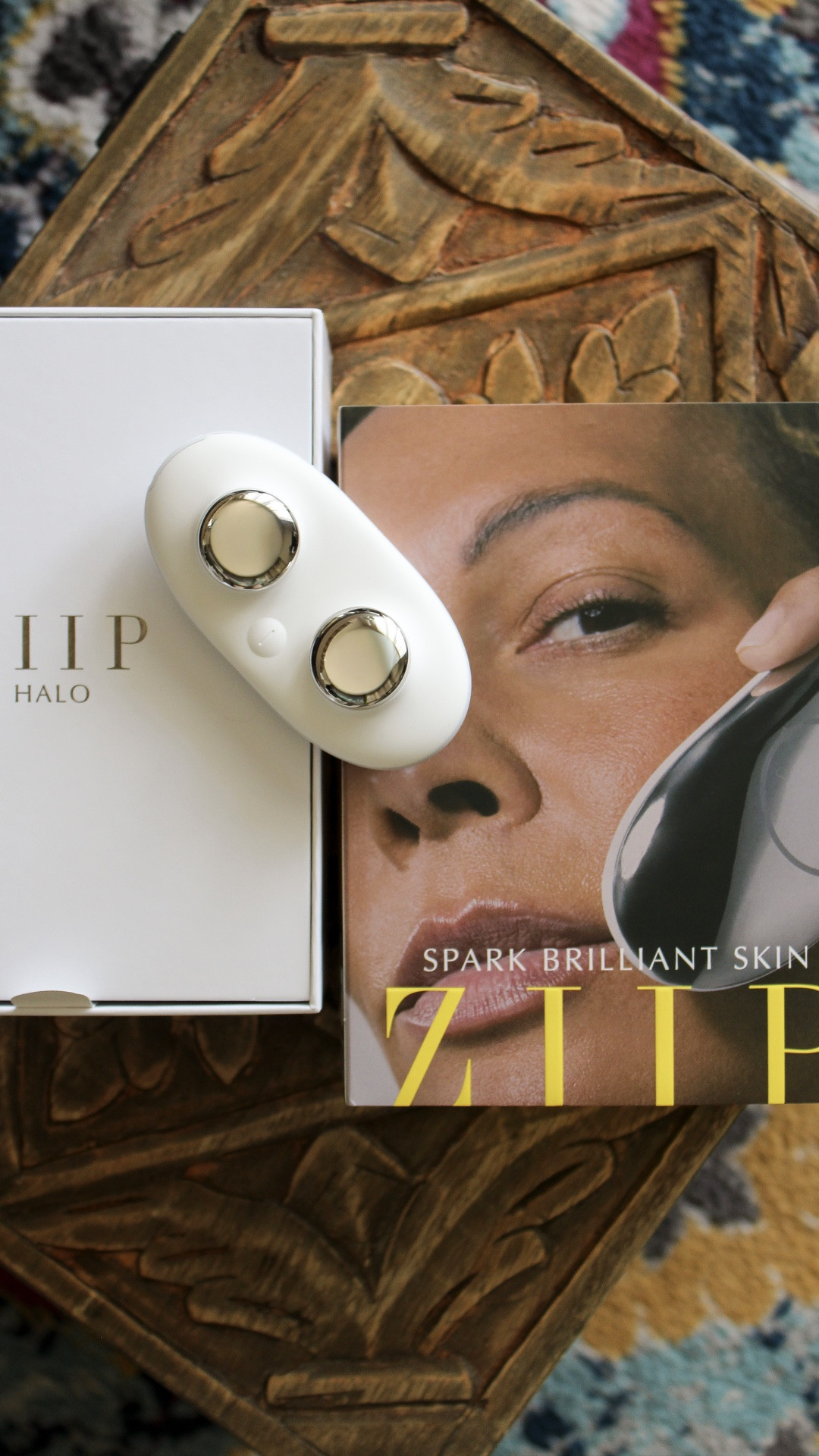 Quick micro current skin treatment with my ZIIP HALO to contour/sculpt my face. Use code BLOOMINZP for 10% off

#LTKgrwm #LTKmorningroutine #LTKselfcare