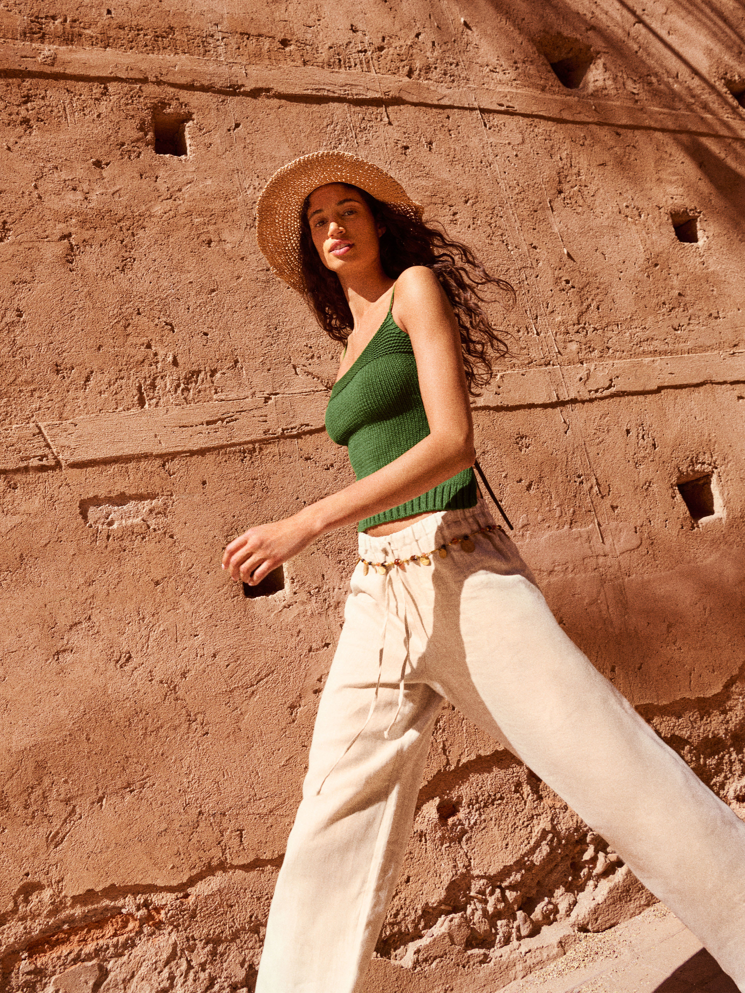 Olina Linen Pant | Reformation (Global)