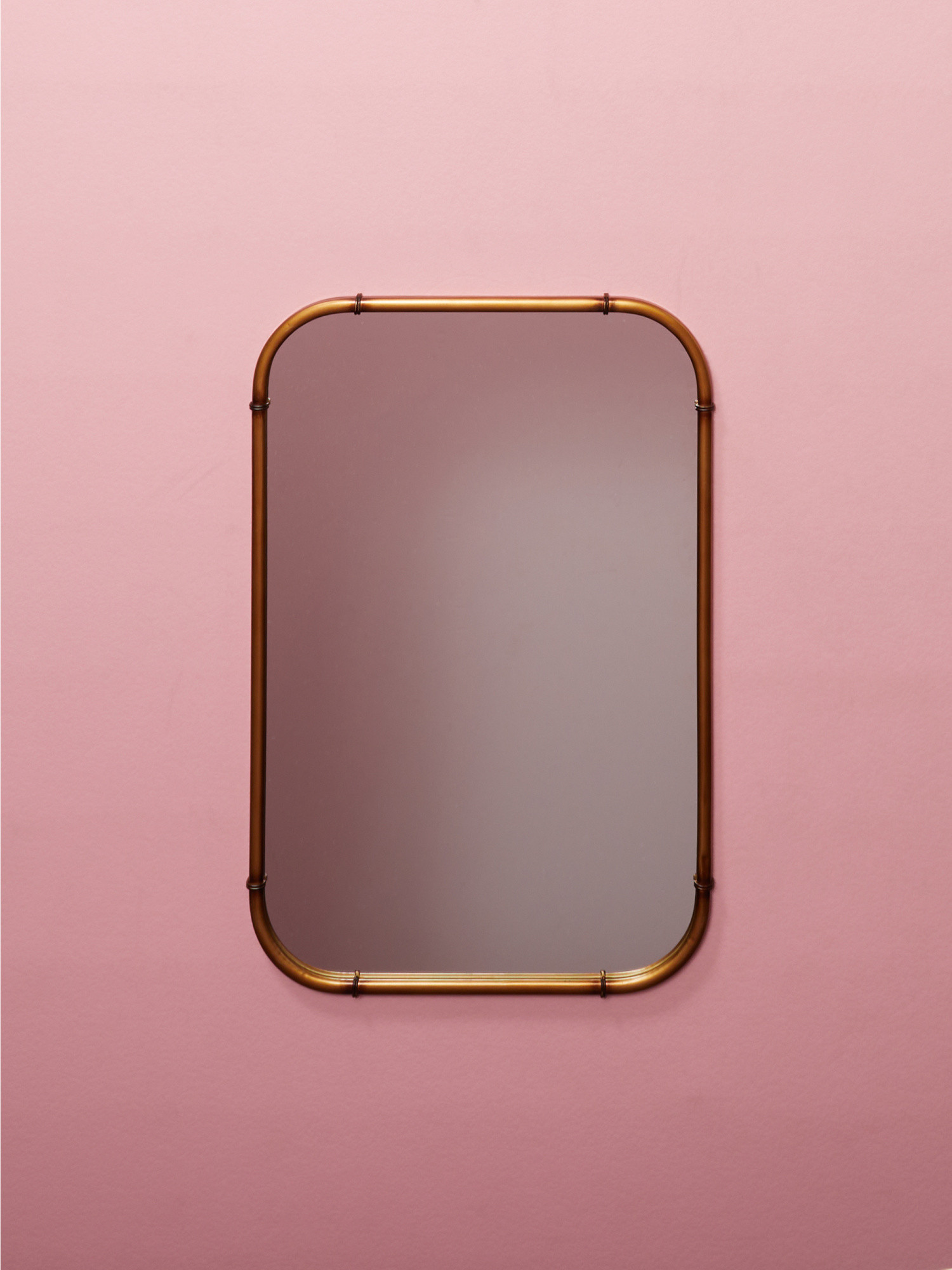 24x36 Rounded Corners Framed Wall Mirror | Living Room | HomeGoods | HomeGoods