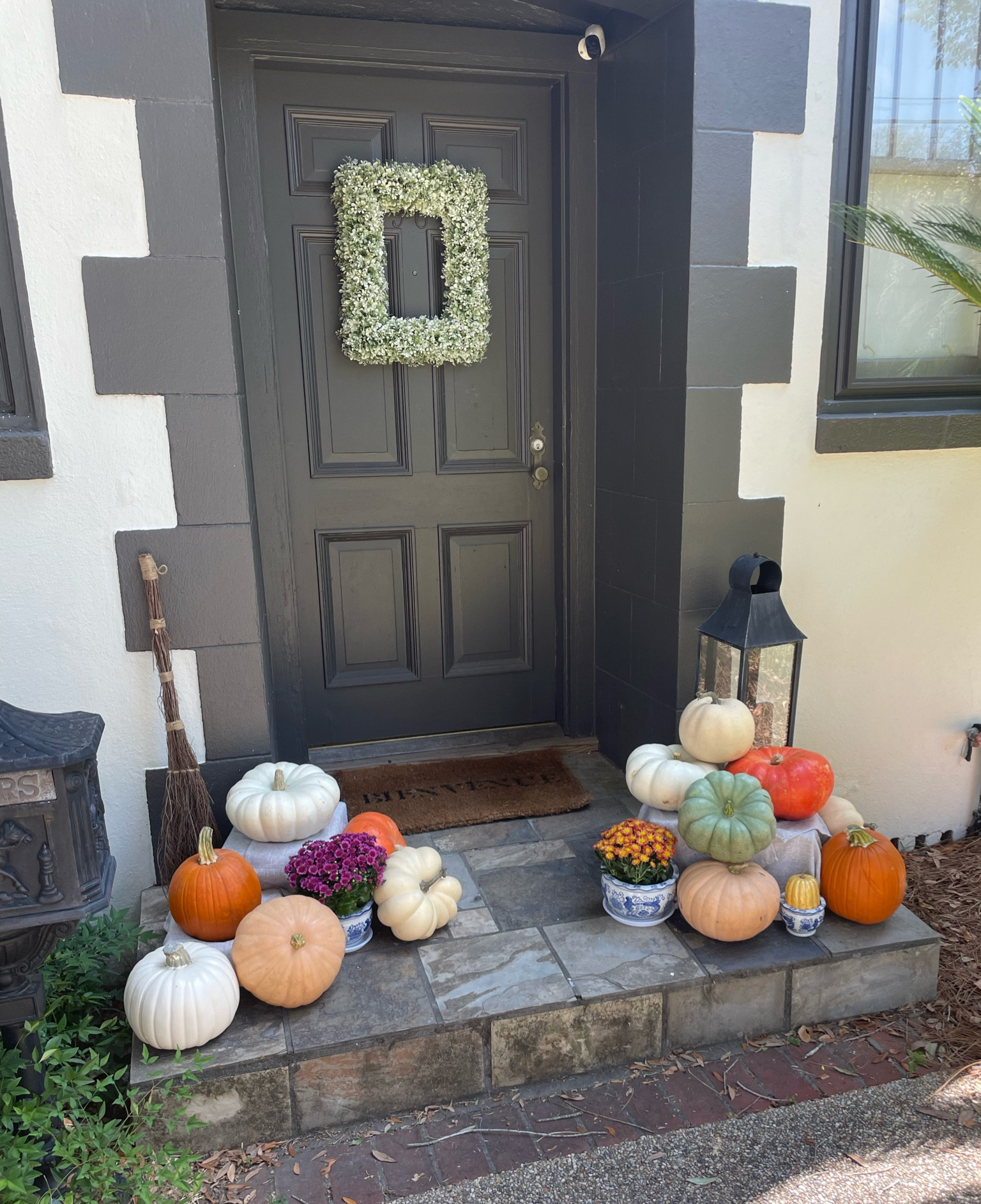 Tis the season! Added these cute blue and white planters to my front steps this year 🎃💙🤍

#LTKHoliday #LTKSeasonal #LTKhome