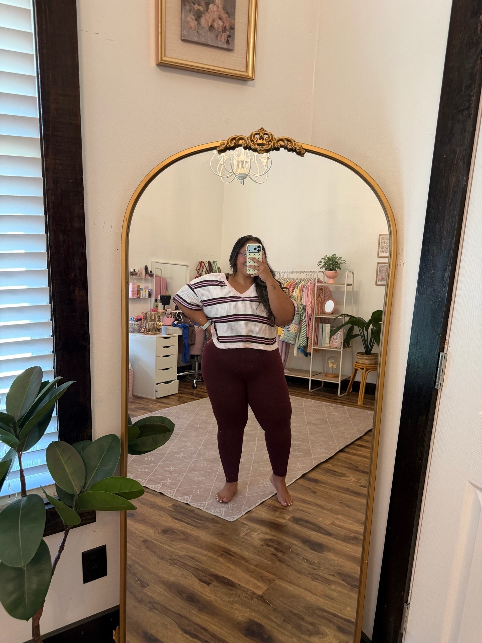 Aerie trying haul - cropped off the shoulder waffle knit top XL

#LTKSaleAlert #LTKPlusSize #LTKPetite