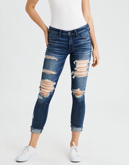 AE Ne(X)t Level Jegging Crop | American Eagle Outfitters (US & CA)