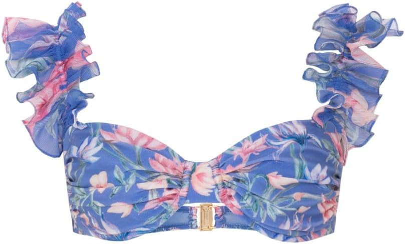 Amazon.com: PATBO, Amaryllis Flutter Bikini Top, XS, Blue-1 : Clothing, Shoes & Jewelry | Amazon (US)
