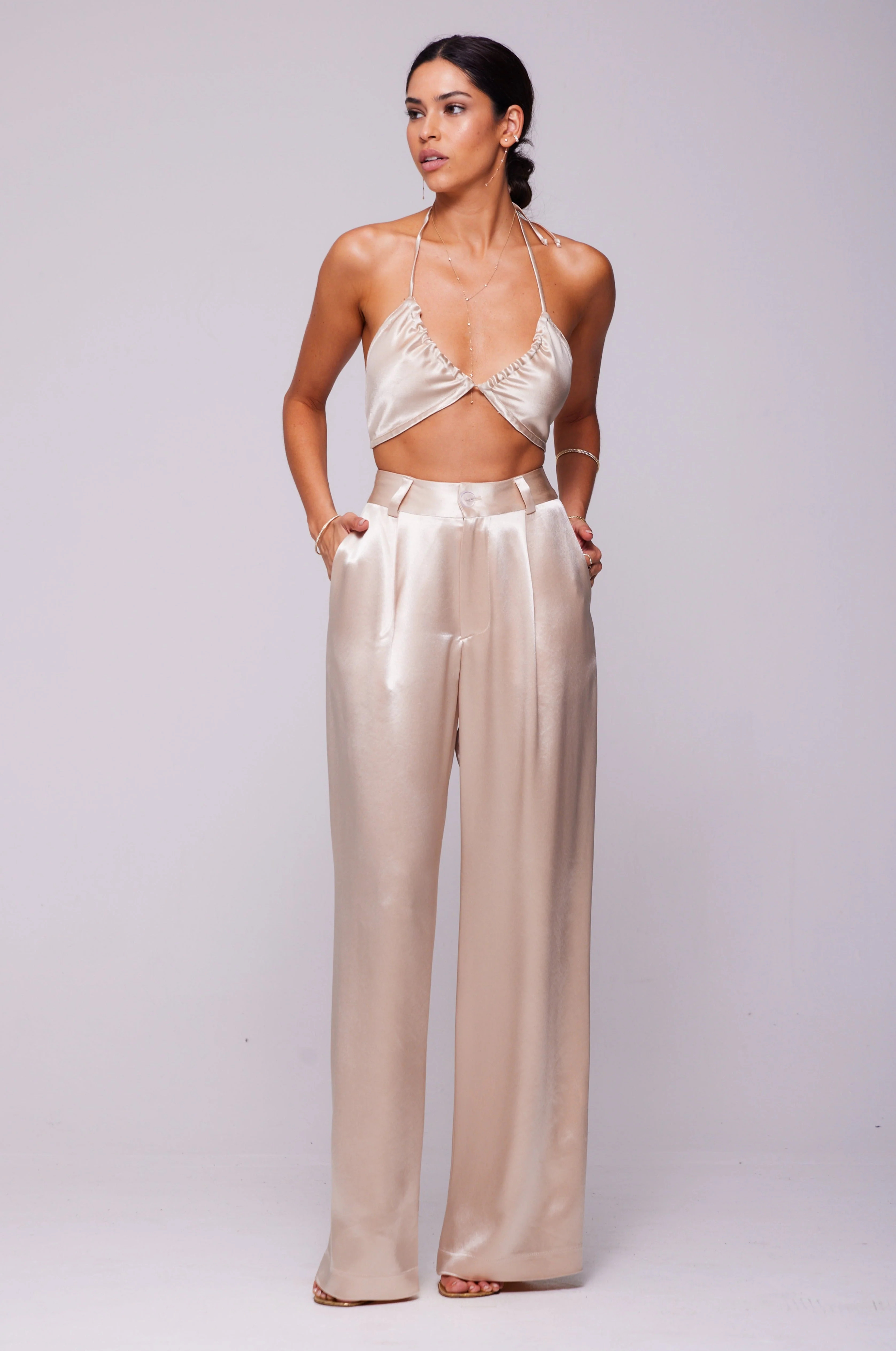Sasha Trouser in Champagne | RESA