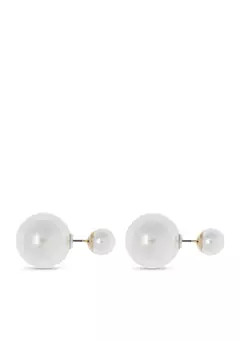 Anne Klein Pearl Double Earring | Belk