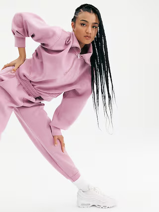 Bounce Fleece Half-Zip Pullover Sweatshirt | Old Navy (US)