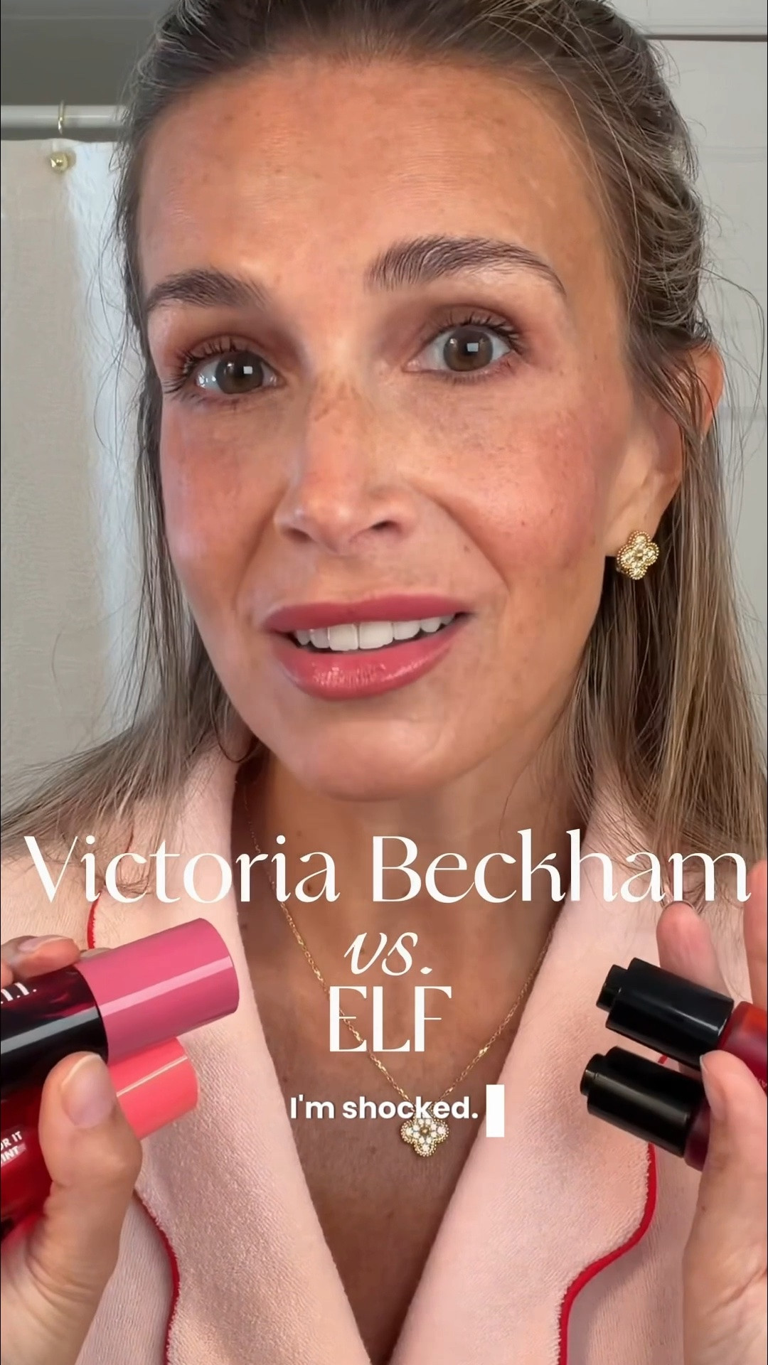 I tested a luxury blush against a drugstore favorite—and the results surprised me.

💸 Worth the splurge?
💰 Or save your money?

Tell me which side you think is Victoria Beckham and which is ELF before watching the end. 👇

#LTKBeauty #LTKOver40