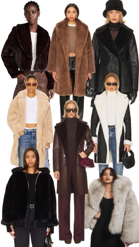 I browsed all of the faux furs out there and narrowed it down to these favorites. 