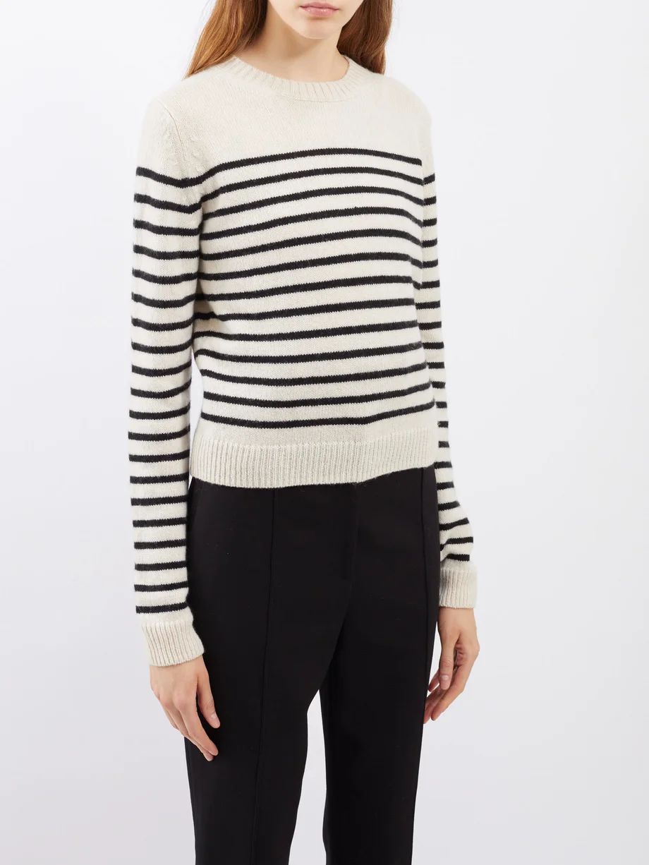 Diletta striped cashmere sweater | Matches (US)