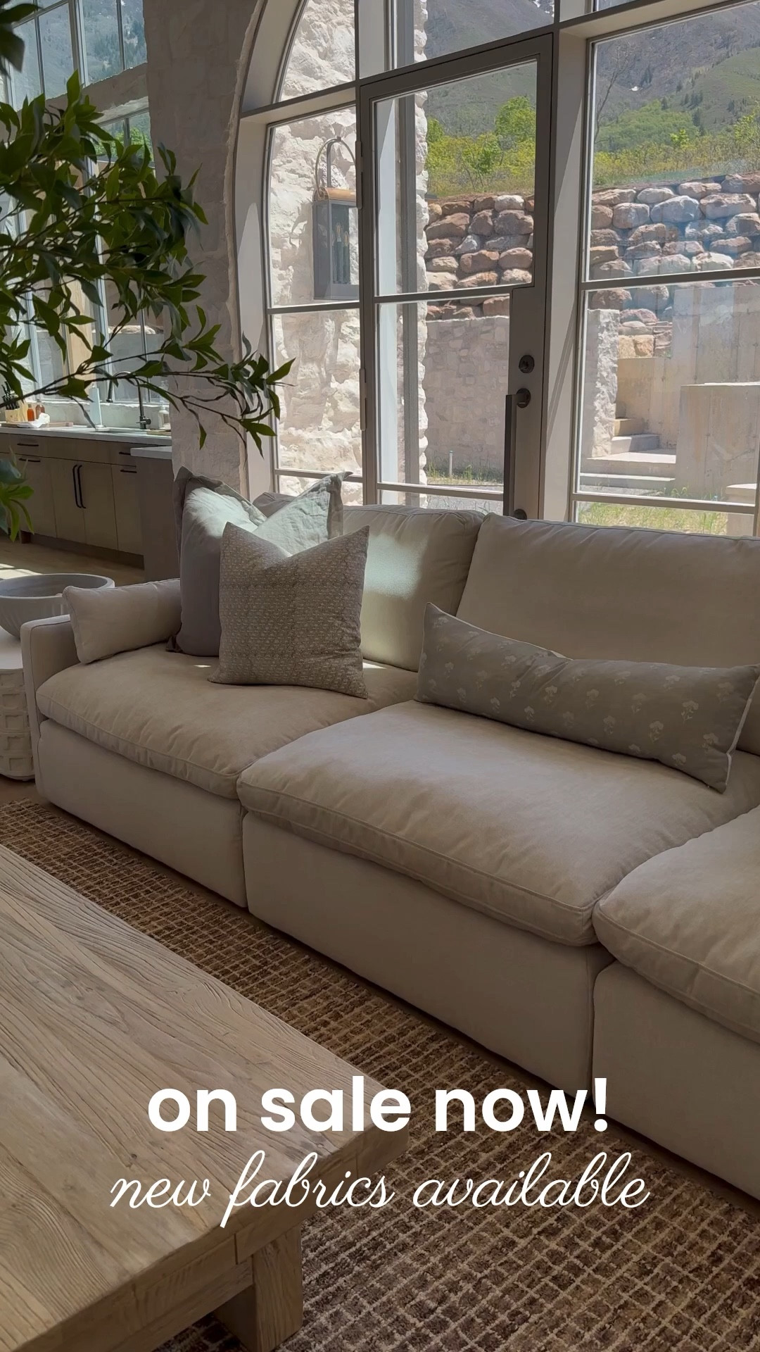 Look what’s on sale!!! Check out the new performance fabrics it comes in too! This is so comfy and so pretty. Looks amazing. Fabric cleans easily— kid and pet friendly!

#sofa #sectional #home 

#LTKSaleAlert #LTKGiftGuide #LTKHome