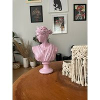 Large Artemis Sculpture Statue, Bust Bust, Pink Sculpture, Roman Statues, Greek Statue | Etsy (US)