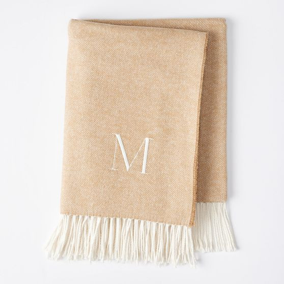 Italian Woven Throw Blanket | Mark and Graham