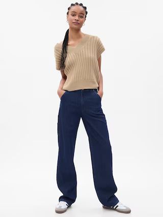 Organic Cotton &apos;90s Loose Carpenter Jeans with Washwell | Gap (US)
