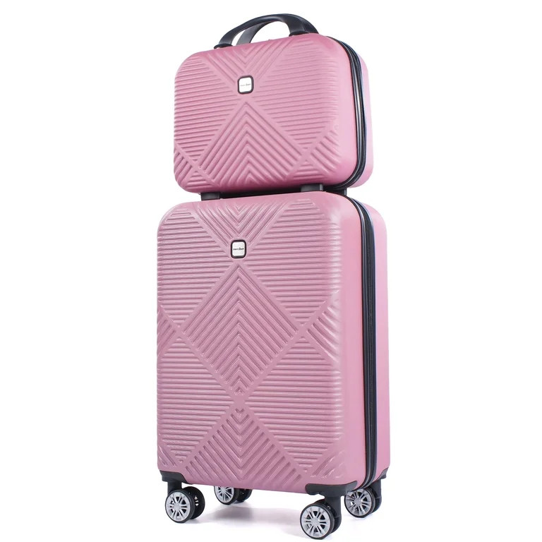 Tripcomp Luggage Sets 2 Piece Suitcase Set (14/20/)Hardside Suitcase with Spinner Wheels Lightwei... | Walmart (US)