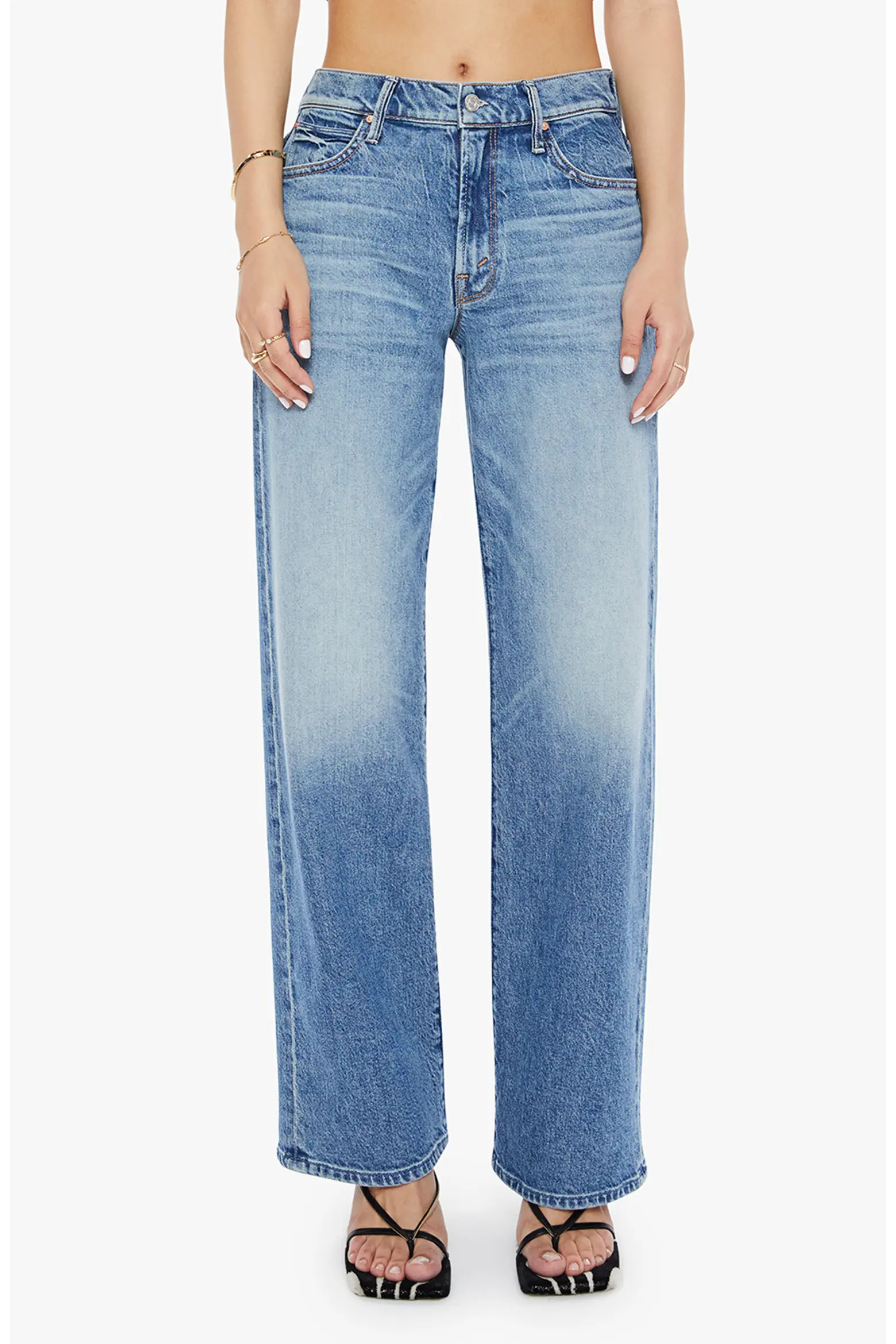 Lil' Tunnel Vision Sneak Wide Leg Jeans (Women) | Nordstrom | Nordstrom