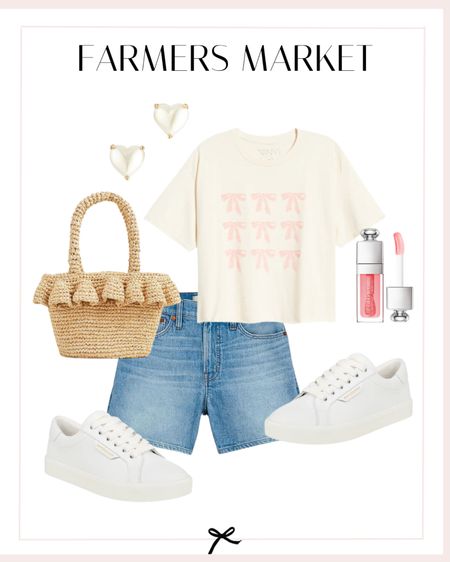 The Farmers Market is always great way to experience fresh foods, home made items, and maybe even grab some fresh picked flowers! This outfit is perfect for walking around all the booths during the summer! 

#LTKSeasonal #LTKstyletip #LTKfamily
