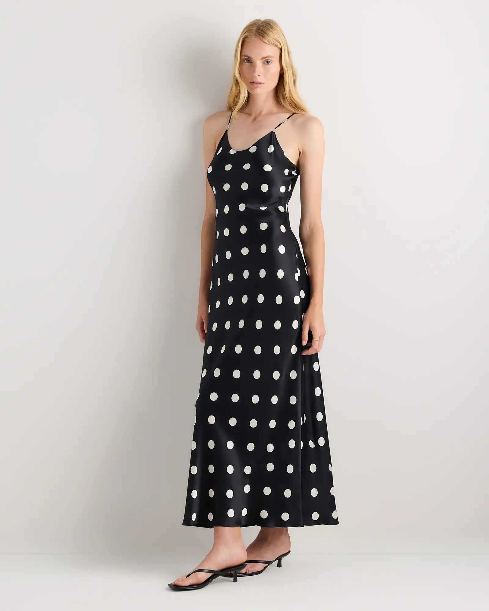 100% Washable Silk Maxi Slip Dress | Quince