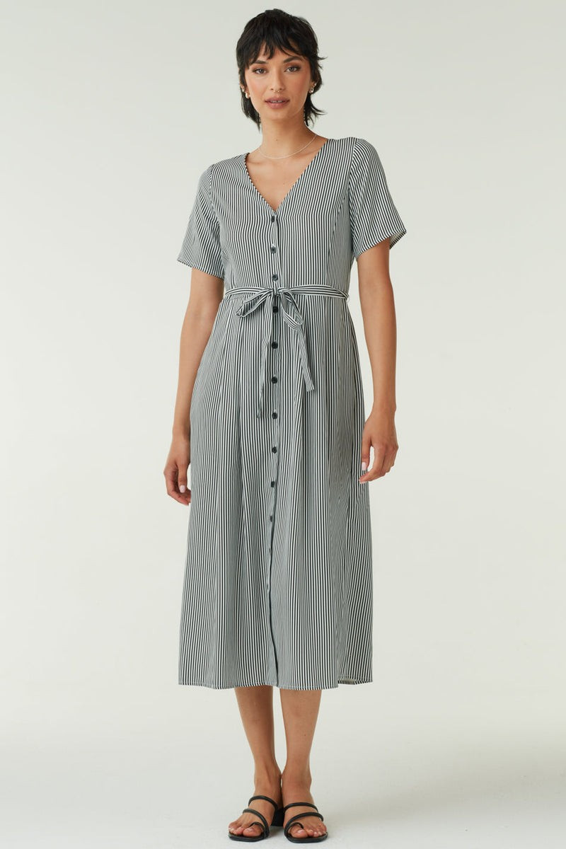 The Button Up Midi Dress - SALE | VETTA