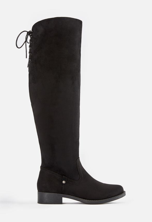 Eady Tie Back Riding Boot | JustFab