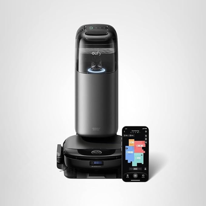 eufy Robot Vacuum Omni S1 Pro, HydroJet System with Roller Mop, Robot Vacuum and Mop Combo, Eco-C... | Amazon (US)