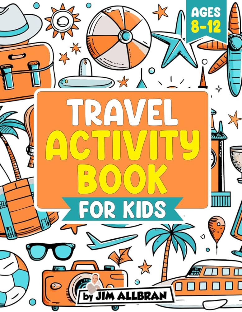 Travel Activity Book for Kids Ages 8-12: A fun-filled book of puzzles and games to keep you enter... | Amazon (US)
