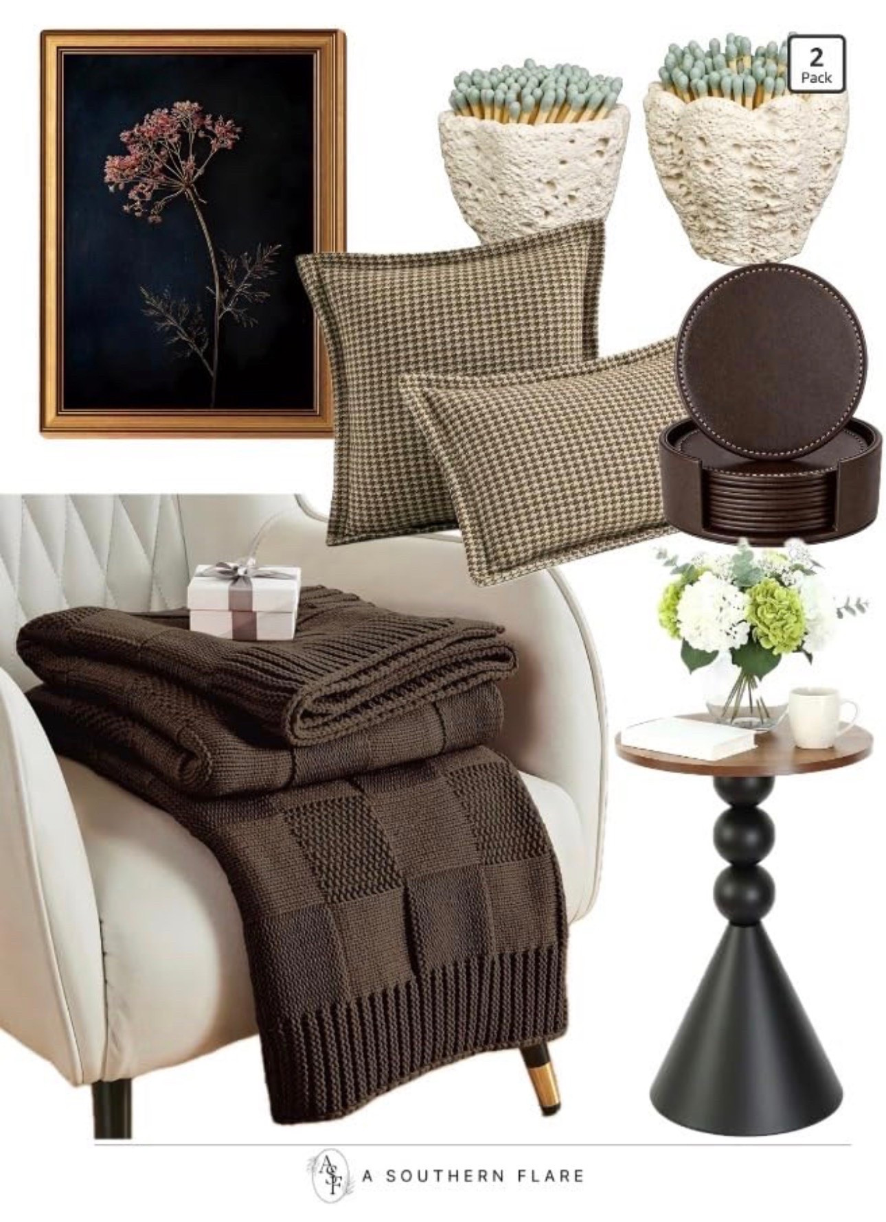 cozy items to elevate your space. Perfect for any home! #HomeDecor #CozyVibes : Art/Drink/Accent Table/ Pillows

#LTKHome