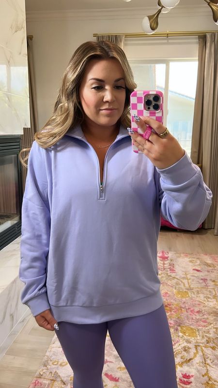 this jacket is technically a men’s jacket, but I was obsessed with the color. I love the oversized fit on this! I’m wearing a size large 

#LTKcurves #LTKFind #LTKSeasonal