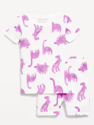 Printed Snug-Fit Pajama Set for Toddler & Baby | Old Navy (US)