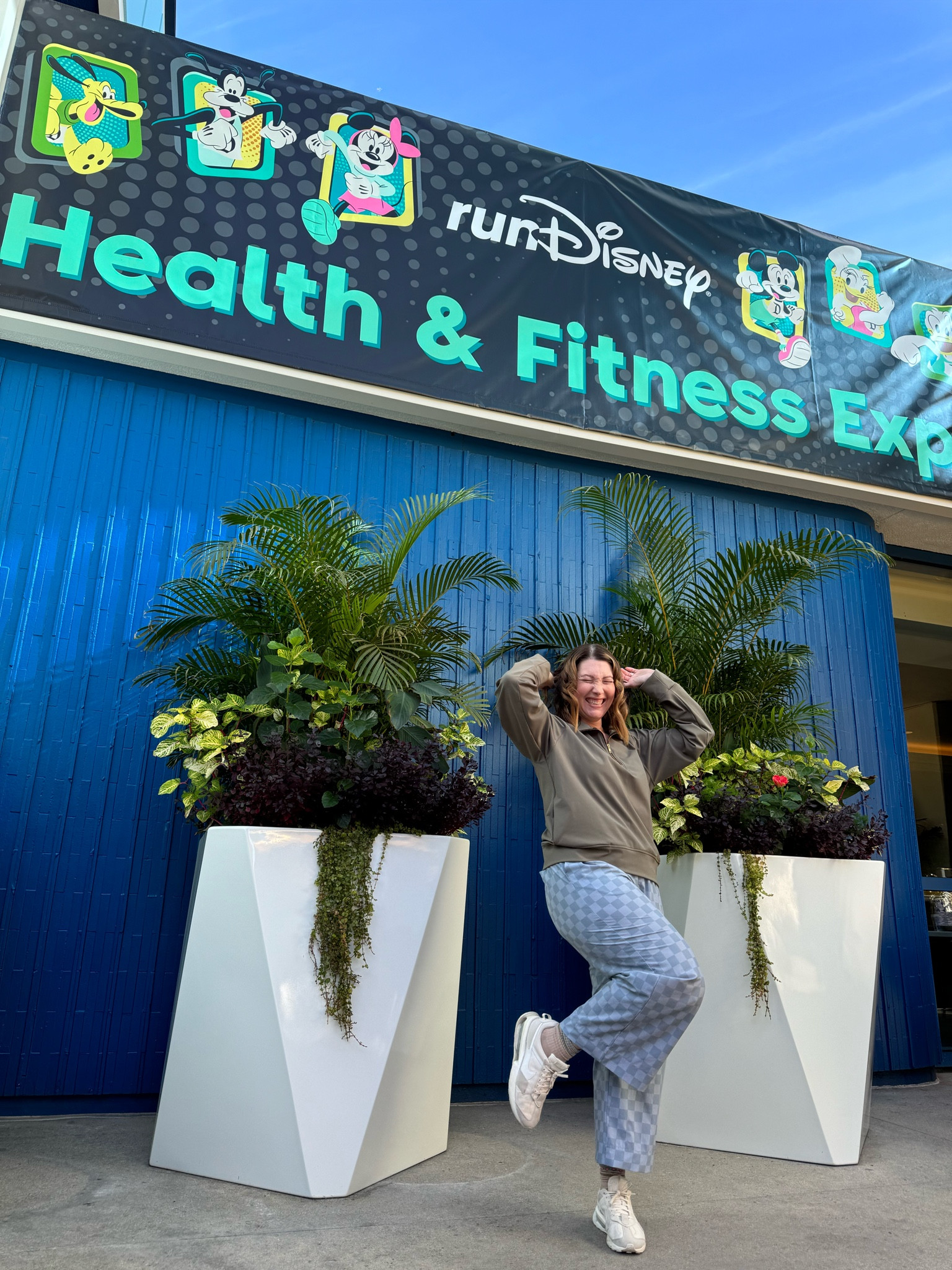 My fav checkered pants 

#LTKtravel #LTKover40