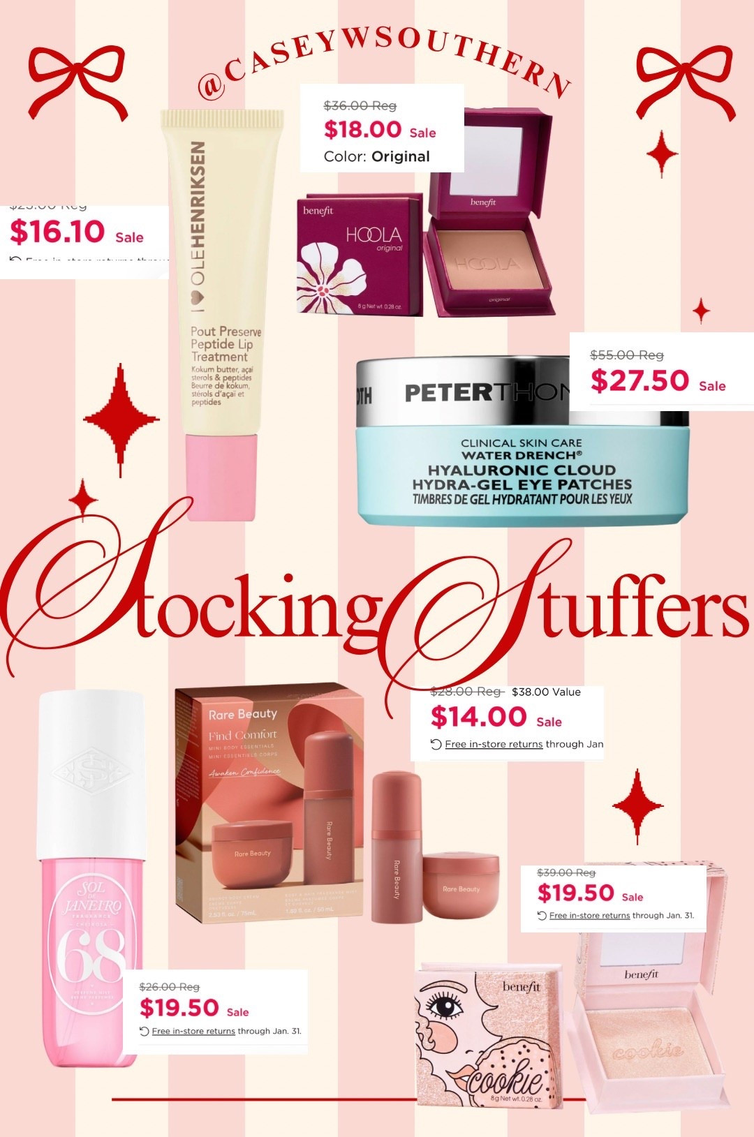 Amazon savings on these finds from Sephora! Great stocking stuffer ideas at amazing prices 

#LTKCyberWeek #LTKGiftGuide #LTKHoliday