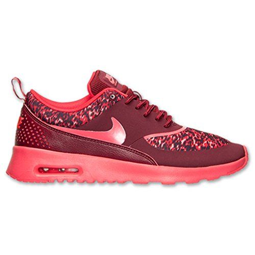 Nike Air Max Thea Print Team Red / Hyper Punch Running Shoes Womens 11 Us | Amazon (US)