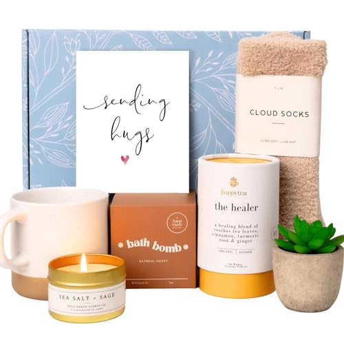 Unboxme Luxe Self Care Gift Box for Women | Premium Care Package with Hugs Card | Soothing Spa Basket for Relaxation and Wellness | Amazon (US)