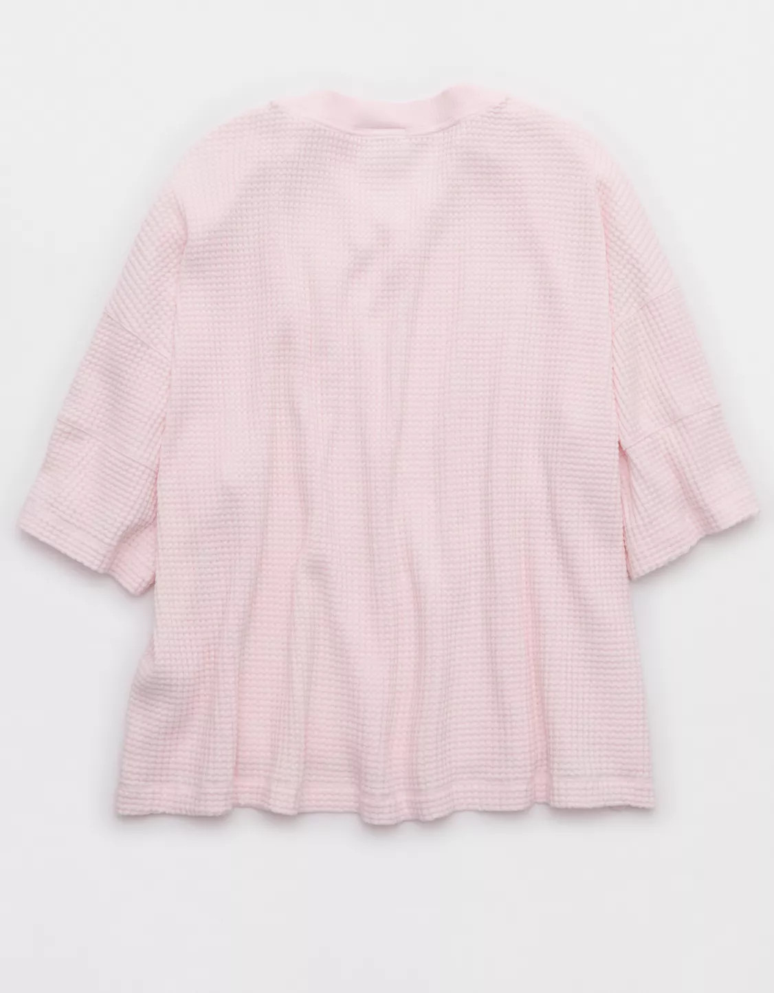 OFFLINE By Aerie Wow! Waffle Jersey V-Neck T-Shirt | Aerie