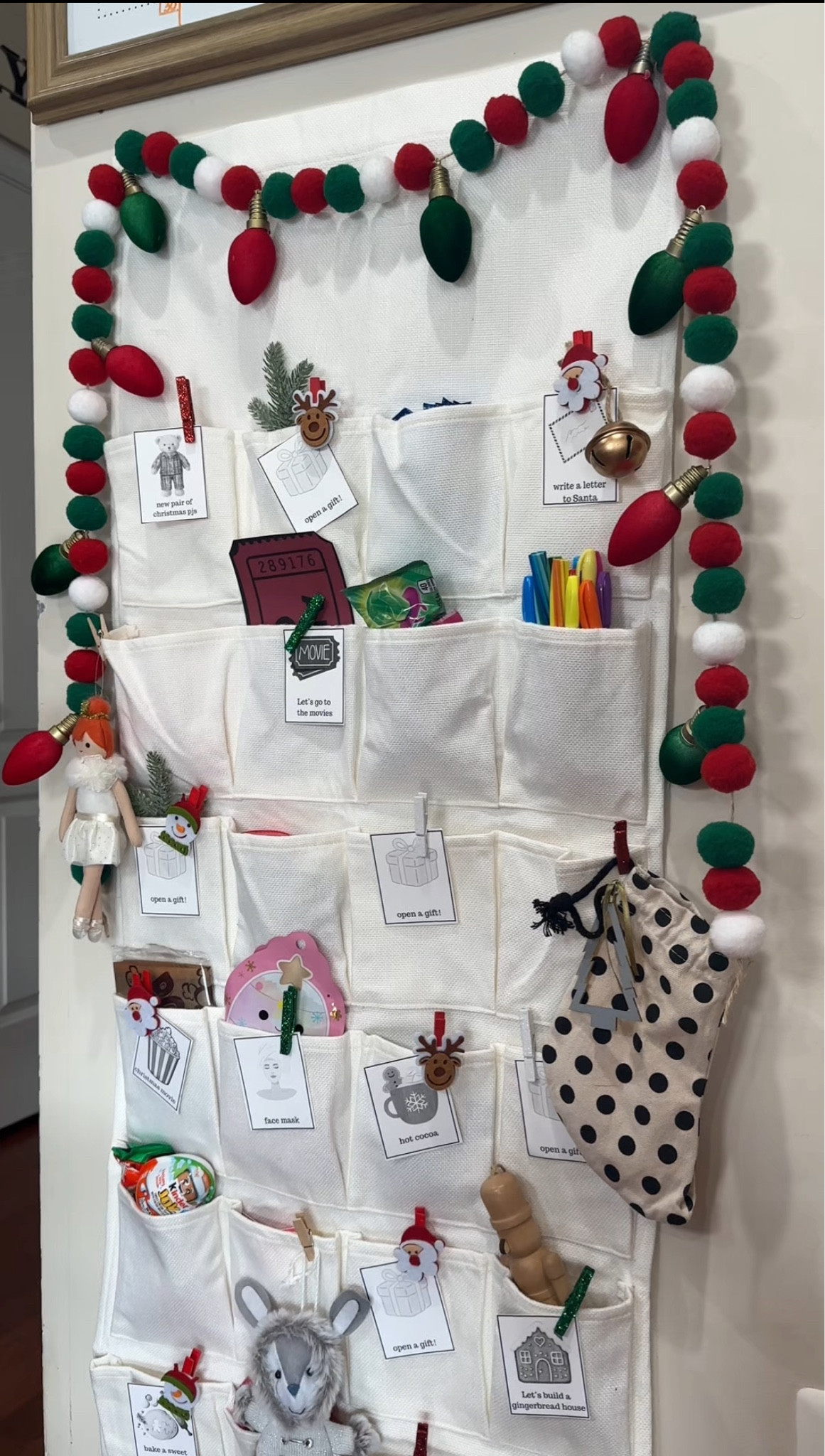DIY advent calendar 
